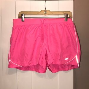 Champion Neon Pink Running Shorts